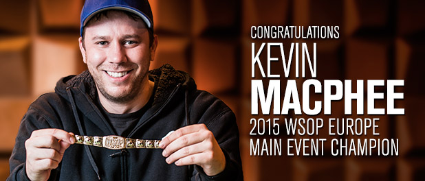 2015 WSOP Europe Winner