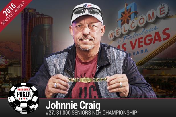 Article image for: HERE'S JOHNNIE! JOHNNIE CRAIG WINS 2016 WSOP SENIORS CHAMPIONSHIP