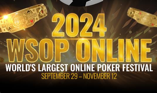 Article image for: WSOP ONLINE 2024 ROLLS ALONG WITH DOMESTIC BRACELET SERIES FROM SEPT. 29 TO NOV. 12