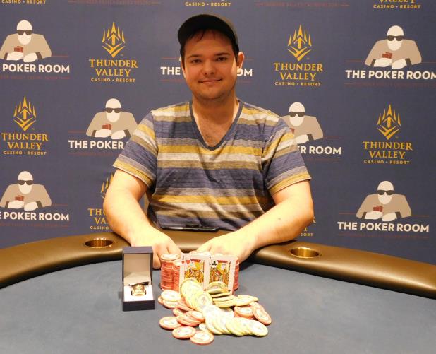 Article image for: BRYANT MILLER WINS HIGH ROLLER AT THUNDER VALLEY FOR $44,413