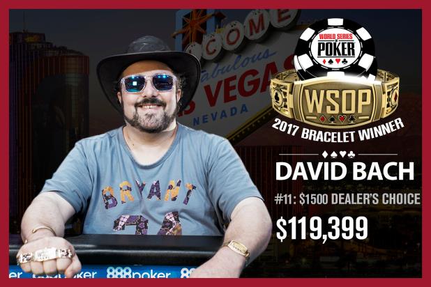 Article image for: DAVID BACH WINS $1,500 DEALERS CHOICE 