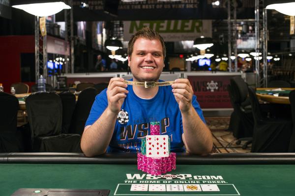 Article image for: DAVID OLSON CELEBRATES FIRST WSOP GOLD BRACELET VICTORY