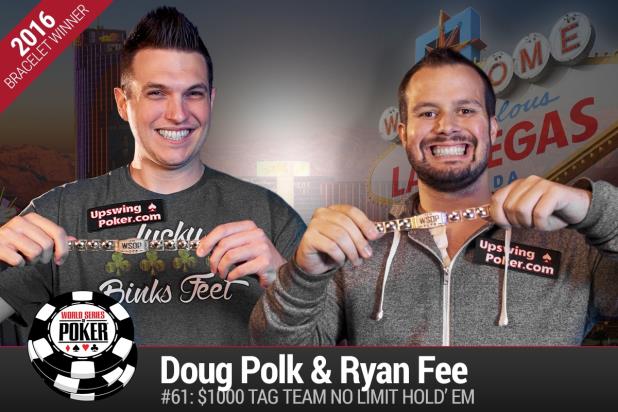 Article image for: DOUG POLK AND RYAN FEE WIN INAUGURAL TAG TEAM NLHE CHAMPIONSHIP