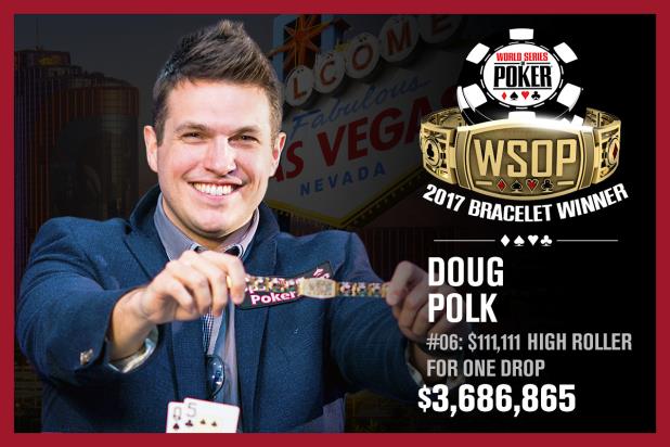 Article image for: DOUG POLK WINS $111,111 ONE DROP HIGH ROLLER 