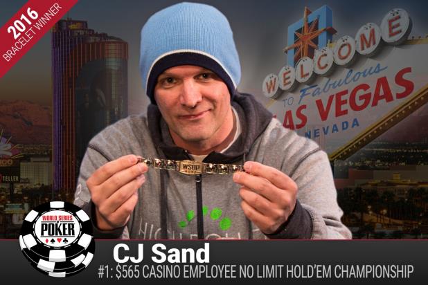 Article image for: CJ SAND WINS FIRST GOLD BRACELET OF 2016 WSOP