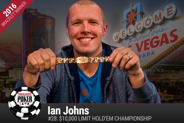 Article image for: IAN JOHNS WINS $10K LIMIT HOLD'EM CHAMPIONSHIP