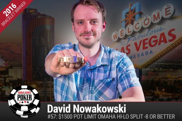 Article image for: DAVID NOWAKOWSKI WINS WSOP GOLD BRACELET IN POT-LIMIT OMAHA HIGH-LOW SPLIT