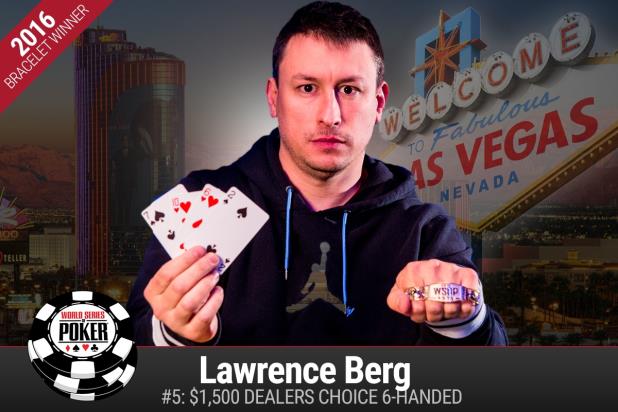 Article image for: LAWRENCE BERG WINS DEALERS CHOICE SIX MAX