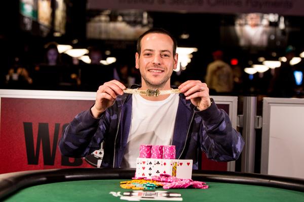 Article image for: ERIC BUCHMAN BAGS SECOND BRACELET IN SEVEN CARD STUD EVENT