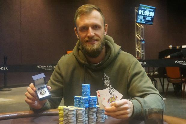 Article image for: GEDIMINAS USELIS WINS CHOCTAW HIGH ROLLER