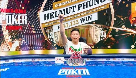 Article image for: HELMUT PHUNG STRIKES GOLD AT 2022 WSOP EUROPE IN EVENT #2: POT-LIMIT OMAHA