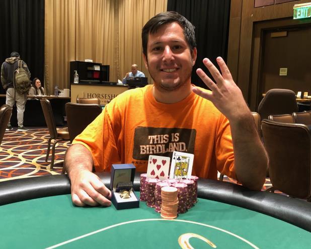 Article image for: NICHOLAS VERDERAMO WINS HORSESHOE BALTIMORE HIGH ROLLER FOR FOURTH RING