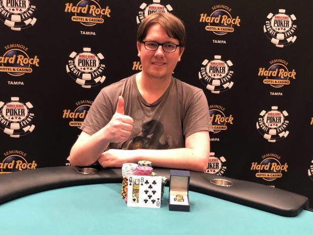 Article image for: ISAAC KEMPTON WINS SEMINOLE HARD ROCK TAMPA MAIN EVENT FOR $290,974