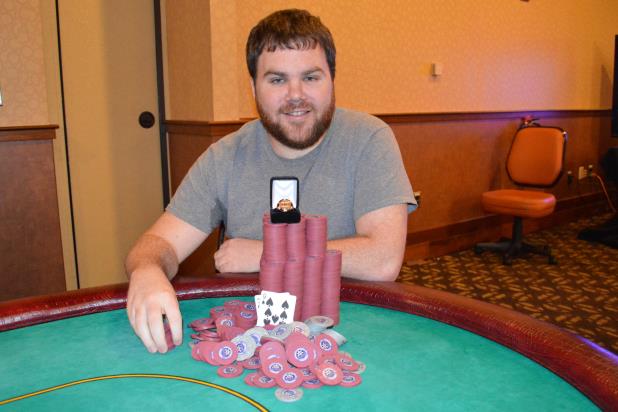 Article image for: KYLE BOWKER WINS FIRST CIRCUIT RING AT HARRAHS PHILADELPHIA