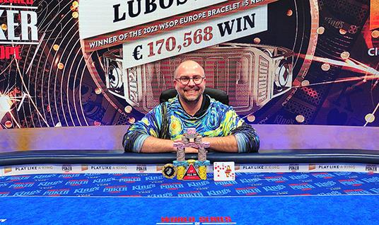 Article image for: LUBOS LASKA WINS FIRST TOURNAMENT IN COLOSSUS AT WSOP EUROPE