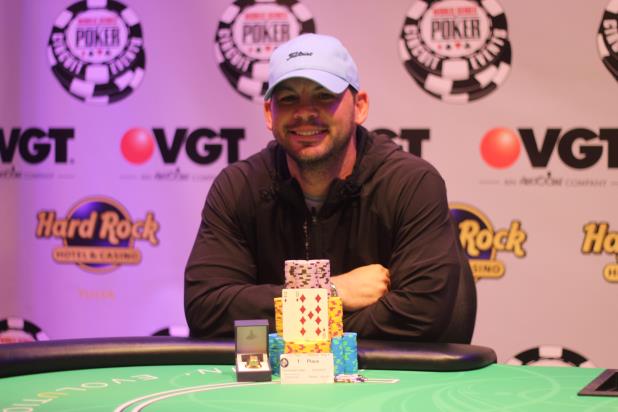 JONATHAN POCHE WINS MAIN EVENT AT HARD ROCK TULSA