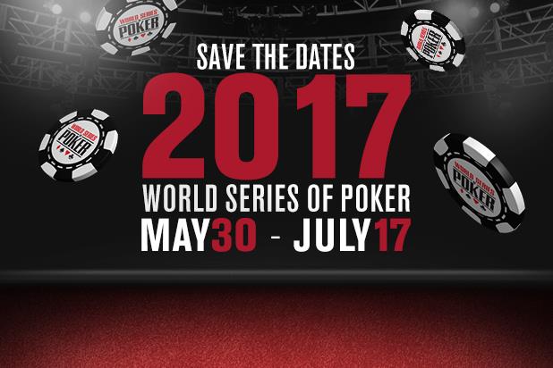 Article image for: 2017 WSOP SET FOR MAY 30 - JULY 17, 2017