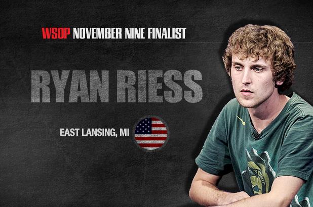 Article image for: GETTING TO KNOW THE NOVEMBER NINE: RYAN RIESS