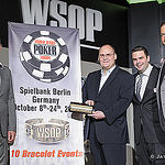 Jack Effel and Ty Stewart with Bernd Platrich and Marcel Langner from Spielbank Berlin