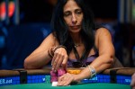 Christine Pietsch at the final table 