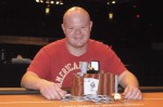 Lee Sawyer, winner of Event #3 at Harrah's Tunica