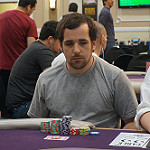 Jordan Cristos on Day 1A of the Bike Main Event 