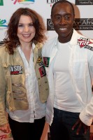 Annie Duke and Don Cheadle