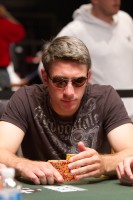 David Aue is playing well in the $1,500 No-Limit Hold'em event