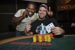 Event #12 Runner-Up, Rashi Brown (L), with the Champion, Ryan Carter (R).