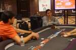 Heads-up between Vincent Moscati and Kindah Sakkal 