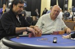 Frank Alpandinar (L) and Ricky Romero (R) Heads-Up.