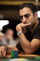 Aadam Daya tries his luck in Event 13 after winning his first bracelet in Event 3 this year.  