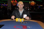 Winner of ring event #8 at Harrah's St. Louis, Rob Ellerman