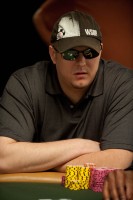 Christopher Reider finishes 3rd in the Casino Employee No-Limit Hold'em Tournament.