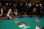 Girl Power: Lone TOC females, Annie Duke and Jennifer Harman, get involved in a pot.