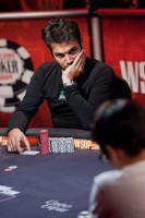 Fabrizio Baldassari representing for Italia at the 2010 WSOPE Main Event final table. Baldassari would go on to face James Bord heads up.

