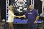 Event 4 runner-up, Danielle Barbee, and the champion, Kip Jones.