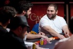 James Bord at the final table of the 2010 WSOPE Main Event. Bord would go on to face off against Italian Fabrizio Baldassari heads up.