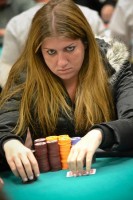 Joanne Dorin is the last lady left standing at the Harrah's AC Circuit Main Event