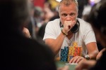 Theo Jorgensen, a WSOP gold bracelet winner finishes as the end of Day Six chip leader.