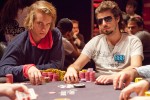 Victor Blom and Darren Woods sit one, two at the End of Day 2 of WSOPE Main Event.