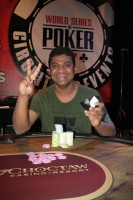 Event 8 Champion, Raja Kattamuri.