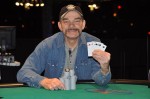 Jim Mink, winner of ring event #7 at Harrah's Tunica