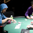 Kristopher Tong and Mike Gorodinsky at the final table.