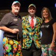 Tom & Julie Schneider posing with Jack Effel and his jacket