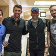 Jeff Gross, Michael Phelps, Antonio Esfandiari, Brian Rast