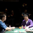 Kristopher Tong and Mike Gorodinsky at the final table.