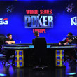 WSOPE Main Event Josef Gulas Jr and Johan Guilbert