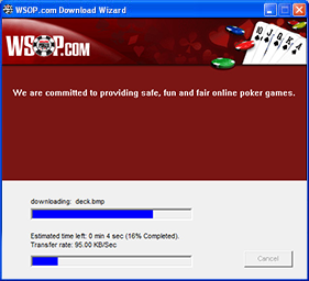 Download WSOP wizard step 1