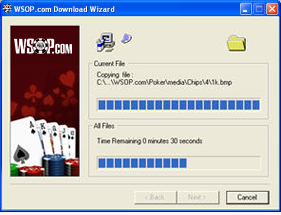 Download wizard for WSOP.com